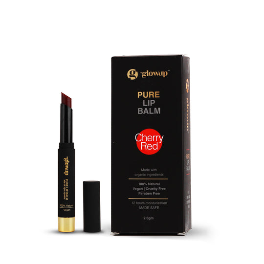 HK Glowup Pure Lip Balm - Cherry Red - hkclinic