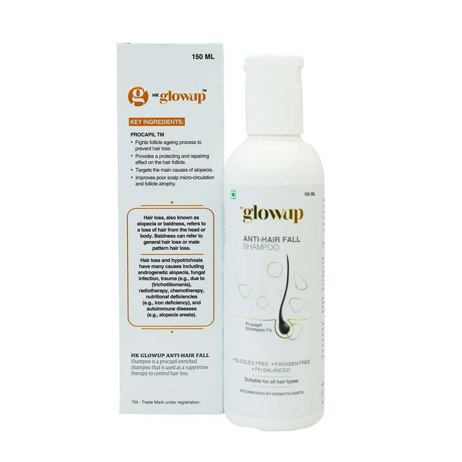 HK Glowup Anti-Hair Fall Shampoo - hkclinic