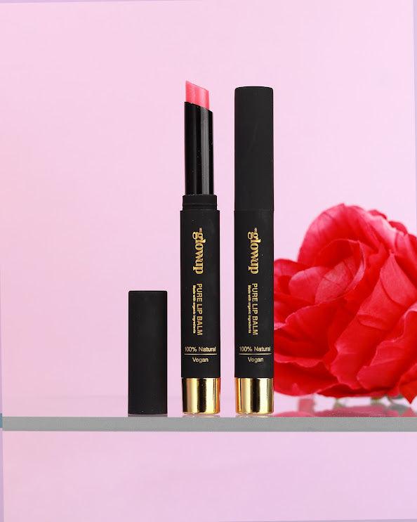 HK Glowup Pure Lip Balm - Pink Petal - hkclinic