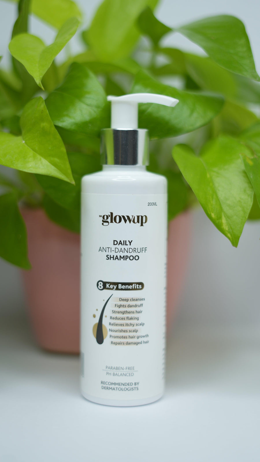 HK Glowup Daily Anti-Dandruff Shampoo - hkclinic